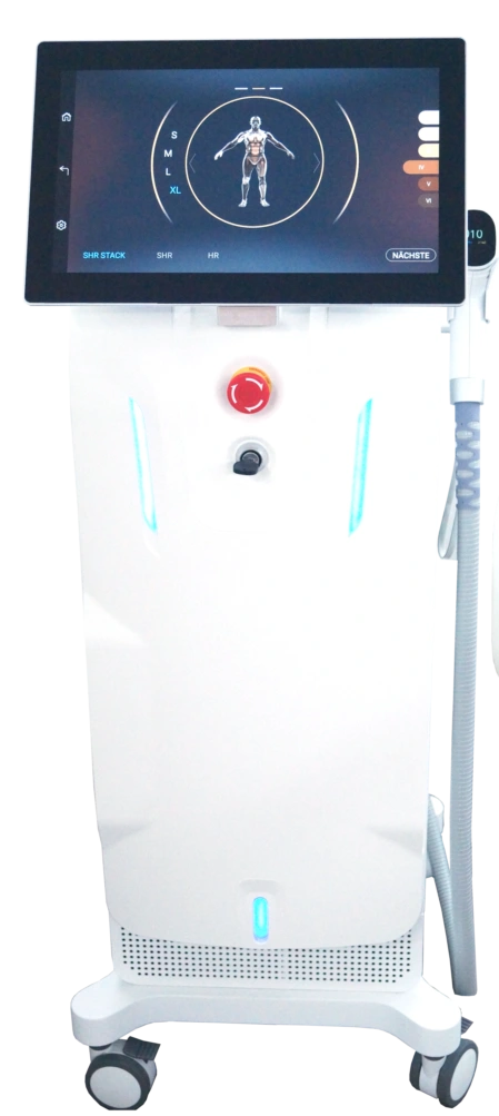 Unser Diodenlaser für dauerhafte Haarentfernung